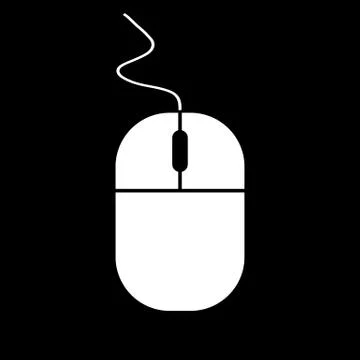 Computer mouse icon. Stockillustratie
