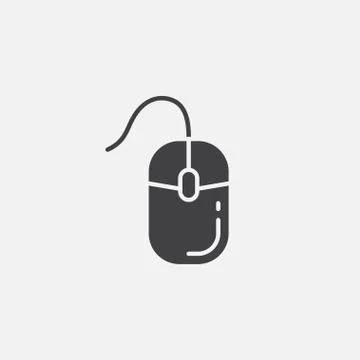 Computer Mouse Icon Stock Illustration