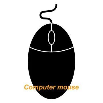 Computer mouse icon Stockillustratie