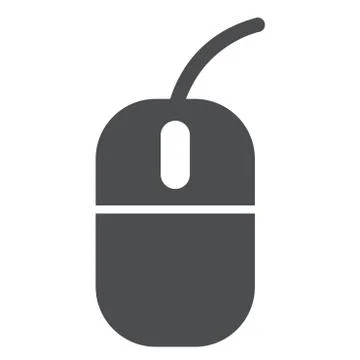 Computer mouse icon illustration Ilustración de archivo