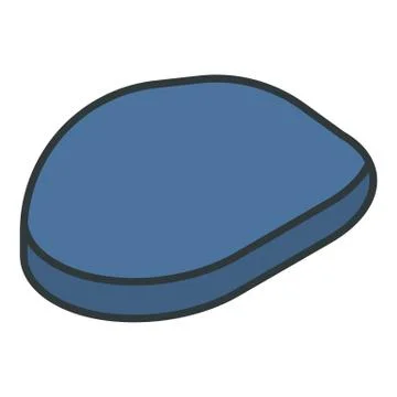 Computer mouse icon, isometric style Illustrazione stock