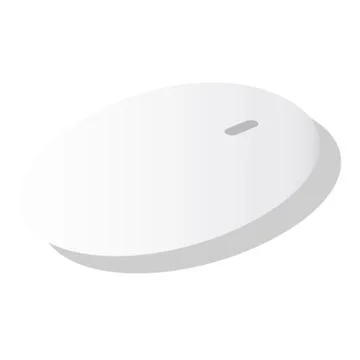 Computer mouse icon set, isometric style Stock Illustration