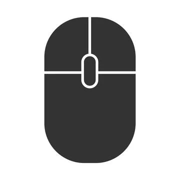 Computer mouse icon. Tool move  cursor pc symbol. Sign click vector. Stock Illustration
