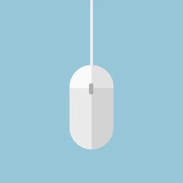 Computer mouse icon, vector Stock Illustration