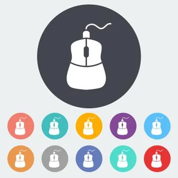 Computer Mouse. Illustrazione stock