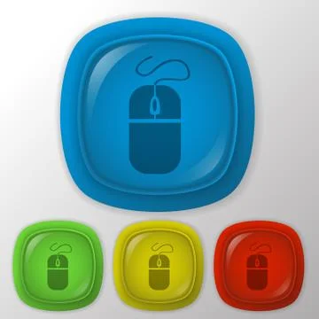 Computer mouse Stock Illustration