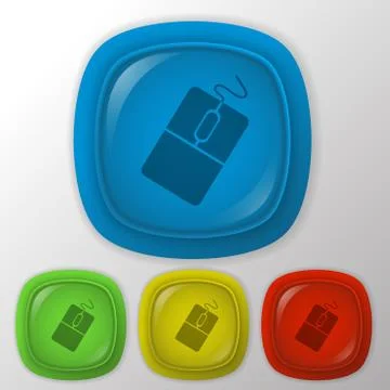 Computer mouse Stock Illustration