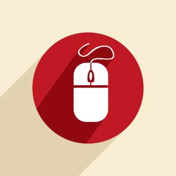 Computer mouse Stock Illustration