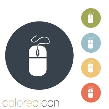 Computer mouse Stock Illustration