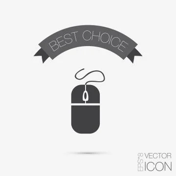Computer mouse Stock Illustration