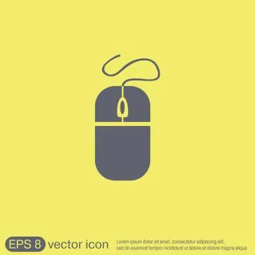 Computer mouse Stock Illustration