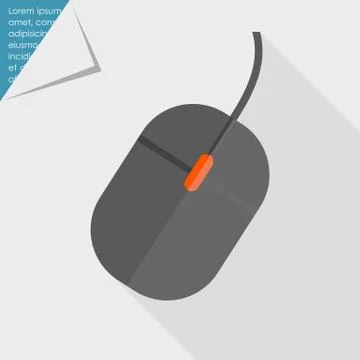 Computer mouse Stock-Illustration