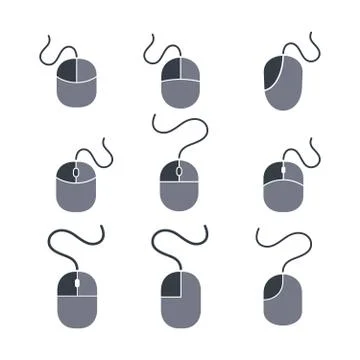 Computer mouse Stock-Illustration