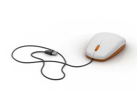 Computer mouse Free Stock Illustration