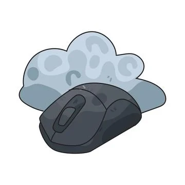 Computer Mouse illustration Stock Illustration