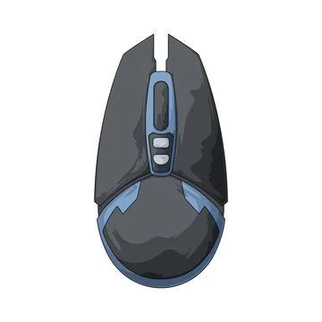 Computer Mouse illustration Stock Illustration
