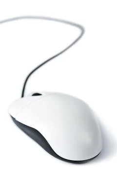 Computer mouse isolated Stock Photos