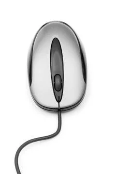 Computer mouse isolated on the white background Foto stock