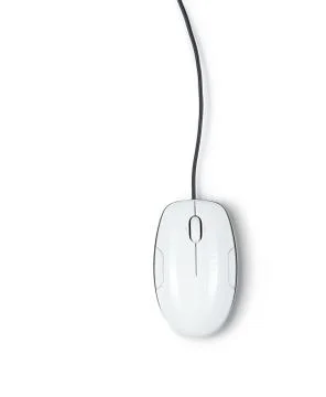 Computer mouse isolated on white background Stock Photos