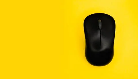 Computer mouse. No labels. Mockup. Beautiful colors. Free space. Mockup for Stock Photos