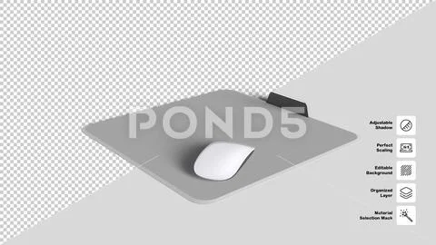 Computer Mouse Pad Modello PSD