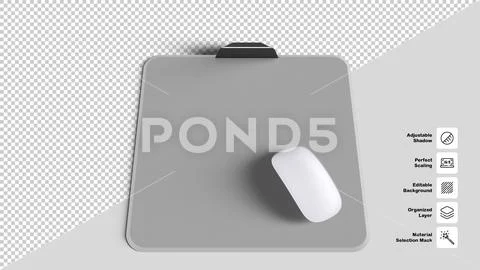 Computer Mouse Pad Modello PSD