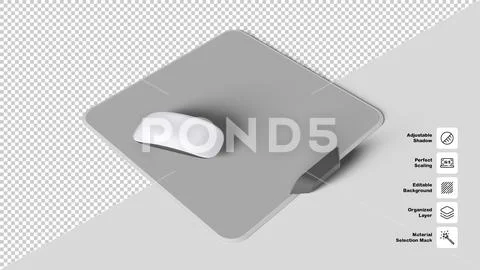 Computer Mouse Pad Modello PSD
