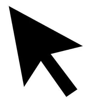 Computer Mouse Pointer Stock Illustration