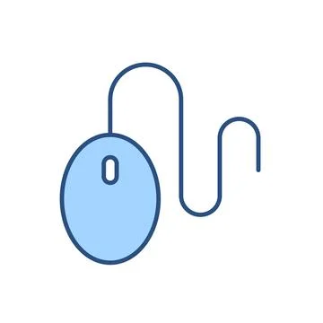 Computer Mouse related vector icon 스톡 일러스트