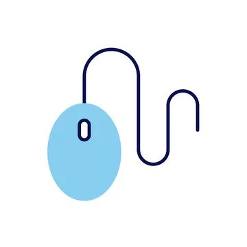 Computer Mouse related vector icon 스톡 일러스트