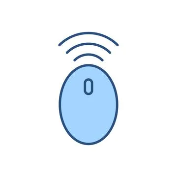 Computer Mouse related vector icon Stock Illustration