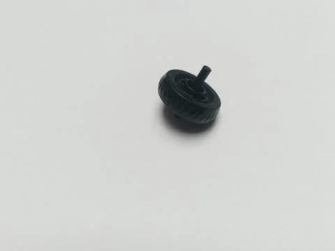 Computer Mouse Scroll Wheel Replacement Part Isolated On White Background Stock Photos