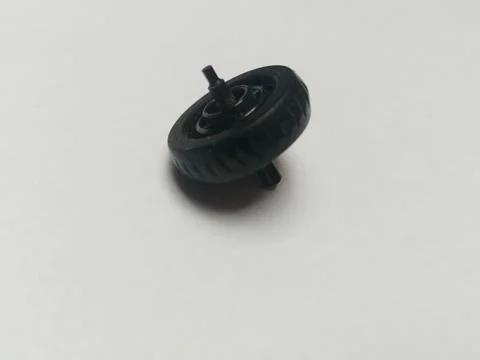 Computer Mouse Scroll Wheel Replacement Part Isolated On White Background Stock Photos