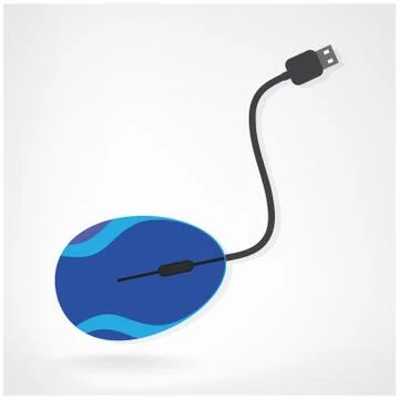 Computer mouse sign 스톡 일러스트