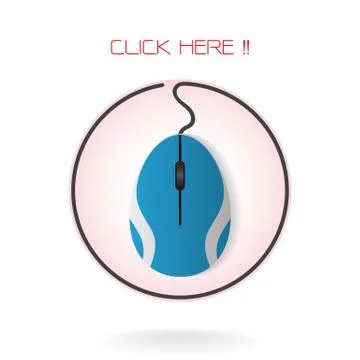 Computer mouse sign,business ideas Stock Illustration