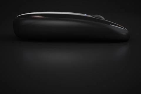 Computer mouse on the table close-up. Computer topics Foto stock