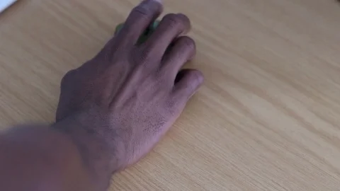 Computer mouse used wireless setup Stock Footage 124036052