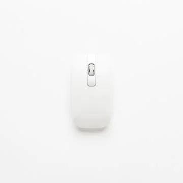 Computer mouse on white background. not isolated Stock Photos