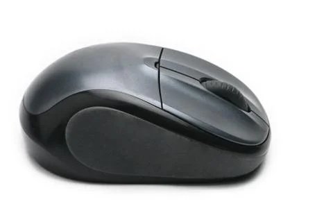 Computer mouse on white background Stock Photos