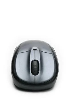 Computer mouse on white background Stock Photos
