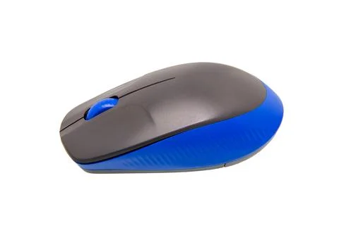 Computer mouse on white Stock Photos