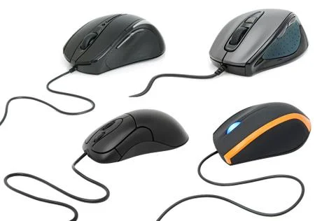 Computer mouses Foto stock
