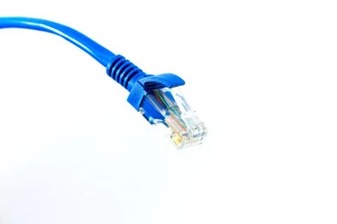 Computer network cable Stock Photos