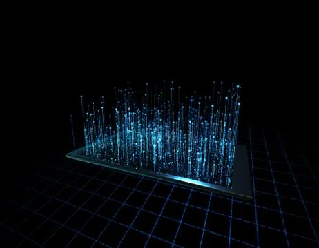 Computer network data communication, electronic technology Stock Illustration