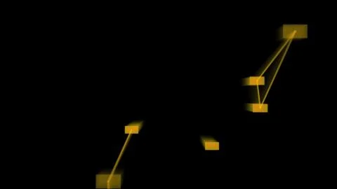 Computer network Fantasy Technology Background Stock Illustration