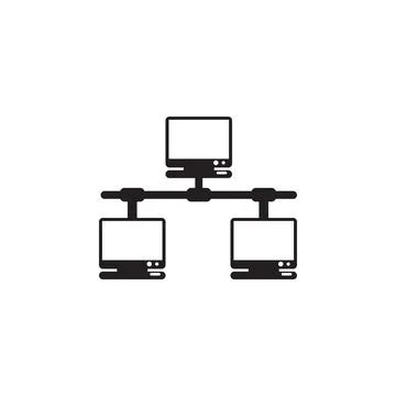 Computer network icon. Elements of cyber security icon. Premium quality graphic Stock Illustration