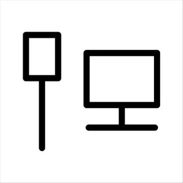 Computer Network icon Symbol Illustration Design Stock Illustration