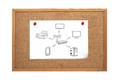 Computer network 스톡 일러스트