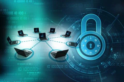 Computer network イラスト素材