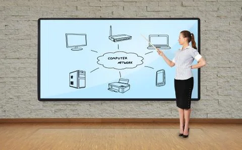 Computer network Stock Photos